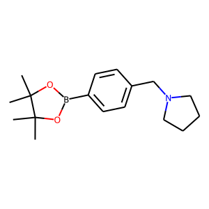 4-[(Pyrrolidin-1-yl)methyl]benzeneboronic acid, pinacol ester