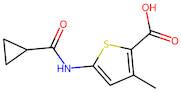 5-Cyclopropaneamido-3-methylthiophene-2-carboxylic acid