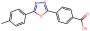 4-(5-(P-tolyl)-1,3,4-oxadiazol-2-yl)benzoic acid