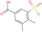 3-(Chlorosulfonyl)-4,5-dimethylbenzoic acid