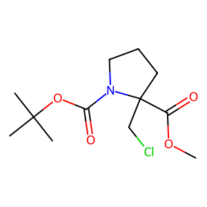 1-tert-Butyl 2-methyl 2-(chloromethyl)pyrrolidine-1,2-dicarboxylate