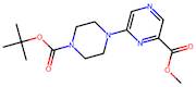 Methyl 6-(4-(tert-butoxycarbonyl)piperazin-1-yl)pyrazine-2-carboxylate