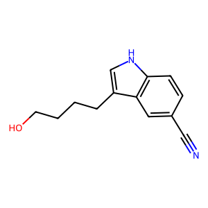 3-(4-Hydroxybutyl)-1H-Indole-5-carbonitrile