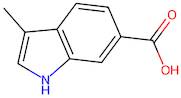 3-Methyl-1H-indole-6-carboxylic acid