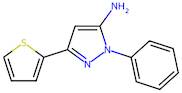 1-Phenyl-3-(thiophen-2-yl)-1H-pyrazol-5-amine