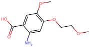 2-Amino-5-methoxy-4-(2-methoxyethoxy)benzoic acid