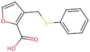 3-[(phenylsulfanyl)methyl]furan-2-carboxylic acid