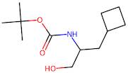 tert-Butyl 1-cyclobutyl-3-hydroxypropan-2-ylcarbamate