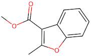 3-Benzofurancarboxylic acid, 2-methyl-, methyl ester