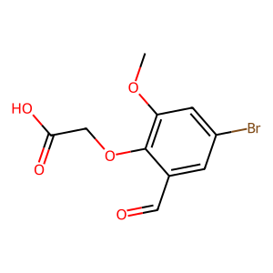 2-(4-Bromo-2-formyl-6-methoxyphenoxy)acetic acid