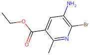 Ethyl 5-amino-6-bromo-2-methyl-3-pyridinecarboxylate