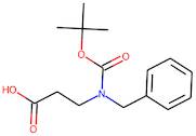 3-(Benzylamino)propanoic acid, N-BOC protected