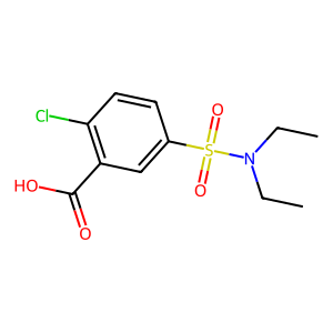 2-Chloro-5-(diethylsulfamoyl)benzoic acid