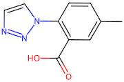 5-Methyl-2-(1H-1,2,3-triazol-1-yl)benzoic acid