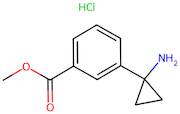 Methyl 3-(1-aminocyclopropyl)benzoate hydrochloride