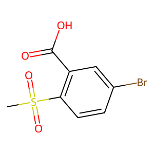 5-Bromo-2-(methylsulfonyl)benzoic acid