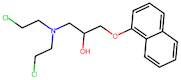 1-(Bis(2-chloroethyl)amino)-3-(naphthalen-1-yloxy)propan-2-ol