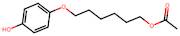 6-(4-Hydroxyphenoxy)hexyl acetate