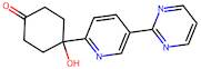 4-Hydroxy-4-[5-(pyrimidin-2-yl)pyridin-2-yl]cyclohexan-1-one