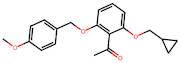 1-(2-(Cyclopropylmethoxy)-6-(4-methoxybenzyloxy)phenyl)ethanone