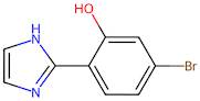 5-Bromo-2-(1H-imidazol-2-yl)phenol