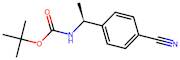 (S)-tert-butyl 1-(4-cyanophenyl)ethylcarbamate