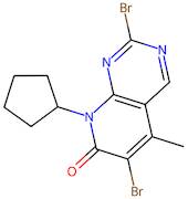 2,6-Dibromo-8-cyclopentyl-5-methylpyrido[2,3-d]pyrimidin-7(8H)-one