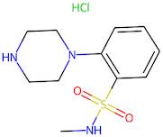 N-methyl-2-(piperazin-1-yl)benzenesulfonamide hydrochloride