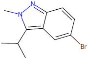 2H-Indazole, 5-bromo-2-methyl-3-(1-methylethyl)-