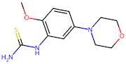 1-(2-Methoxy-5-morpholinophenyl)thiourea