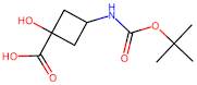 3-((tert-Butoxycarbonyl)amino)-1-hydroxycyclobutanecarboxylic acid