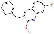 3-Benzyl-7-bromo-2-methoxyquinoline