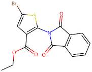 Ethyl 5-bromo-2-(1,3-dioxoisoindolin-2-yl)thiophene-3-carboxylate