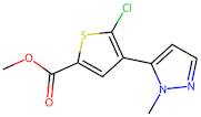 Methyl 5-chloro-4-(1-methyl-1H-pyrazol-5-yl)thiophene-2-carboxylate