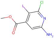 Methyl 6-amino-2-chloro-3-iodoisonicotinate