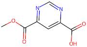 6-(Methoxycarbonyl)pyrimidine-4-carboxylic acid