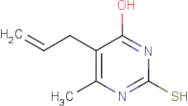 5-Allyl-4-hydroxy-2-mercapto-6-methylpyrimidine