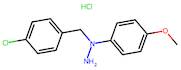 1-(4-Chlorobenzyl)-1-(4-methoxyphenyl)hydrazine hydrochloride