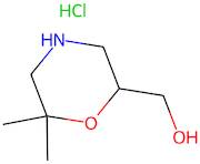 (6,6-Dimethylmorpholin-2-yl)methanol hydrochloride