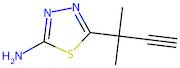 5-(2-Methylbut-3-yn-2-yl)-1,3,4-thiadiazol-2-amine