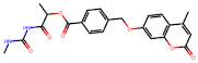 1-[(methylcarbamoyl)amino]-1-oxopropan-2-yl 4-{[(4-methyl-2-oxo-2h-chromen-7-yl)oxy]methyl}benzoate