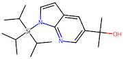 2-(1-(Triisopropylsilyl)-1H-pyrrolo[2,3-b]pyridin-5-yl)propan-2-ol