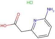 2-(6-Aminopyridin-2-yl)acetic acid hydrochloride