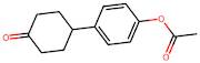 4-(4-Oxocyclohexyl)phenyl acetate