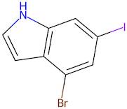 4-Bromo-6-iodo-1H-indole