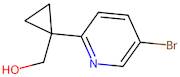 (1-(5-Bromopyridin-2-yl)cyclopropyl)methanol