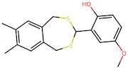 2-(7,8-Dimethyl-1,5-dihydrobenzo[e][1,3]dithiepin-3-yl)-4-methoxyphenol