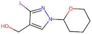 (3-Iodo-1-(tetrahydro-2H-pyran-2-yl)-1H-pyrazol-4-yl)methanol