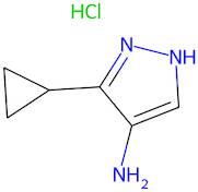 3-Cyclopropyl-1H-pyrazol-4-amine hydrochloride