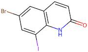 6-Bromo-8-iodoquinolin-2(1H)-one